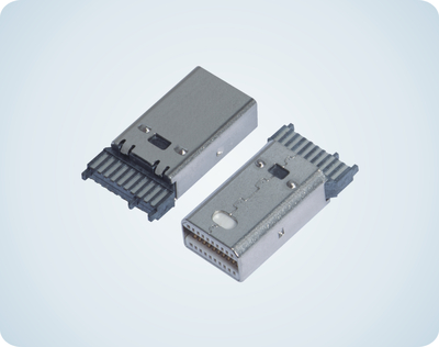 MINI DISPLAYPORT PLUG SOLDER TYPE PLATING NI