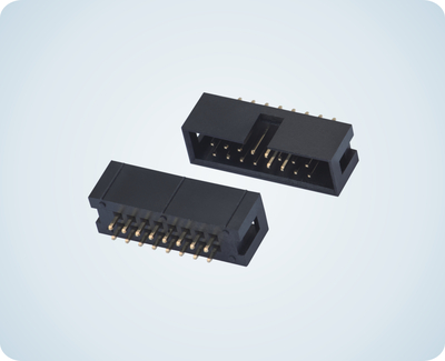 2.0 PITCH BOX HEADER VERTICAL DIP TYPE