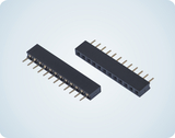 2.0 PITCH FEMALE HEADER SINGLE ROW DIP VERTICAL
