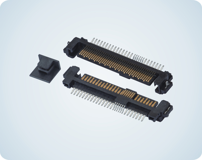 SFF-8639 SAS MALE RA MID MOUNT