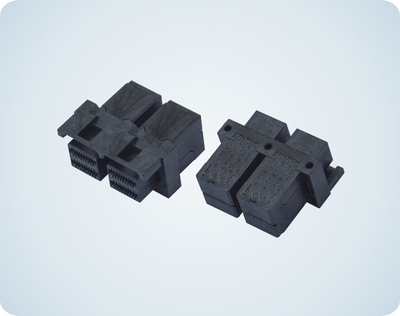 SFF-8643 MINI SAS HD RA FEMALE DOUBLE