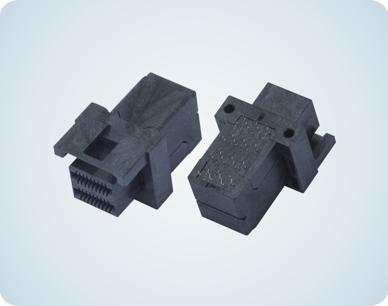 SFF-8643 MINI SAS HD RA FEMALE