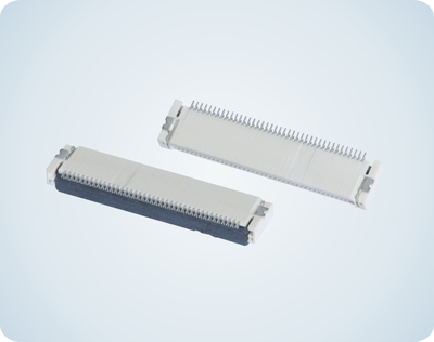 FPC CONNECTOR 0.5 PITCH RA FRONT IN REAR PRESS