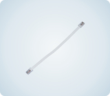 Rj45 CABLE WHITE 8P8C FLAT SHORE TYPE
