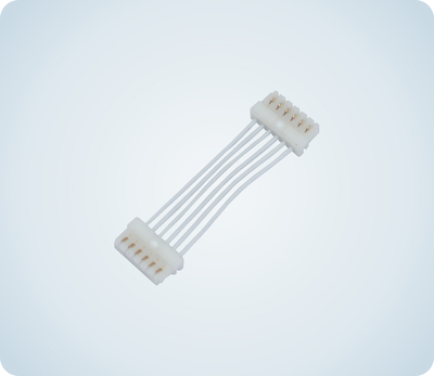 CABLE ASSEMBLY 6P HSG TO 6P HSG 0.8 PITCH PUNCTURE TYPE