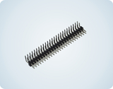 2.0 PITCH PIN HEADER DIP RA DUAL ROW