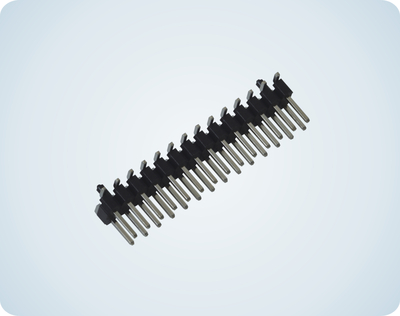 2.0 PITCR PIN HEADER SMT DUAL ROW WITH POST