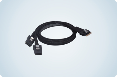 SLIM SAS SFF-8654 8I TO MINI SAS 36P SFF-8087 2