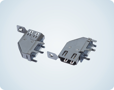 HDMI DIP UPRIGHT TYPE WITH SCREW HOLE