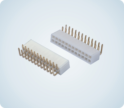 4.2 PITCH POWER BASE CONNECTOR RA PLATING AU