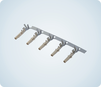 4.2 PITCH CRIMP TERMINAL PLATING AU FEMALE